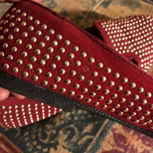 Studded loafers